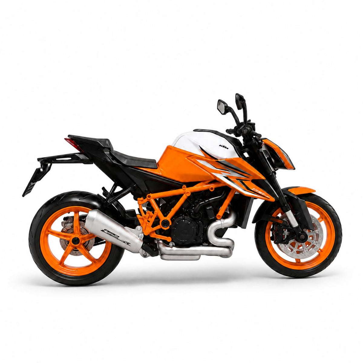 MSZ 1:12 KTM 1290 Super Duke R Orange Licensed Diecast Model Motorcycle
