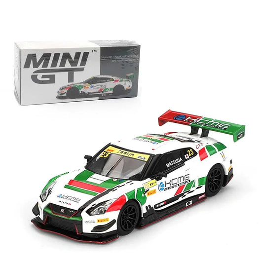 MiniGT Nissan GT-R NISMO GT3 #23 KCMG 2018 FIA GT World Cup Macau - Jaiman Toys