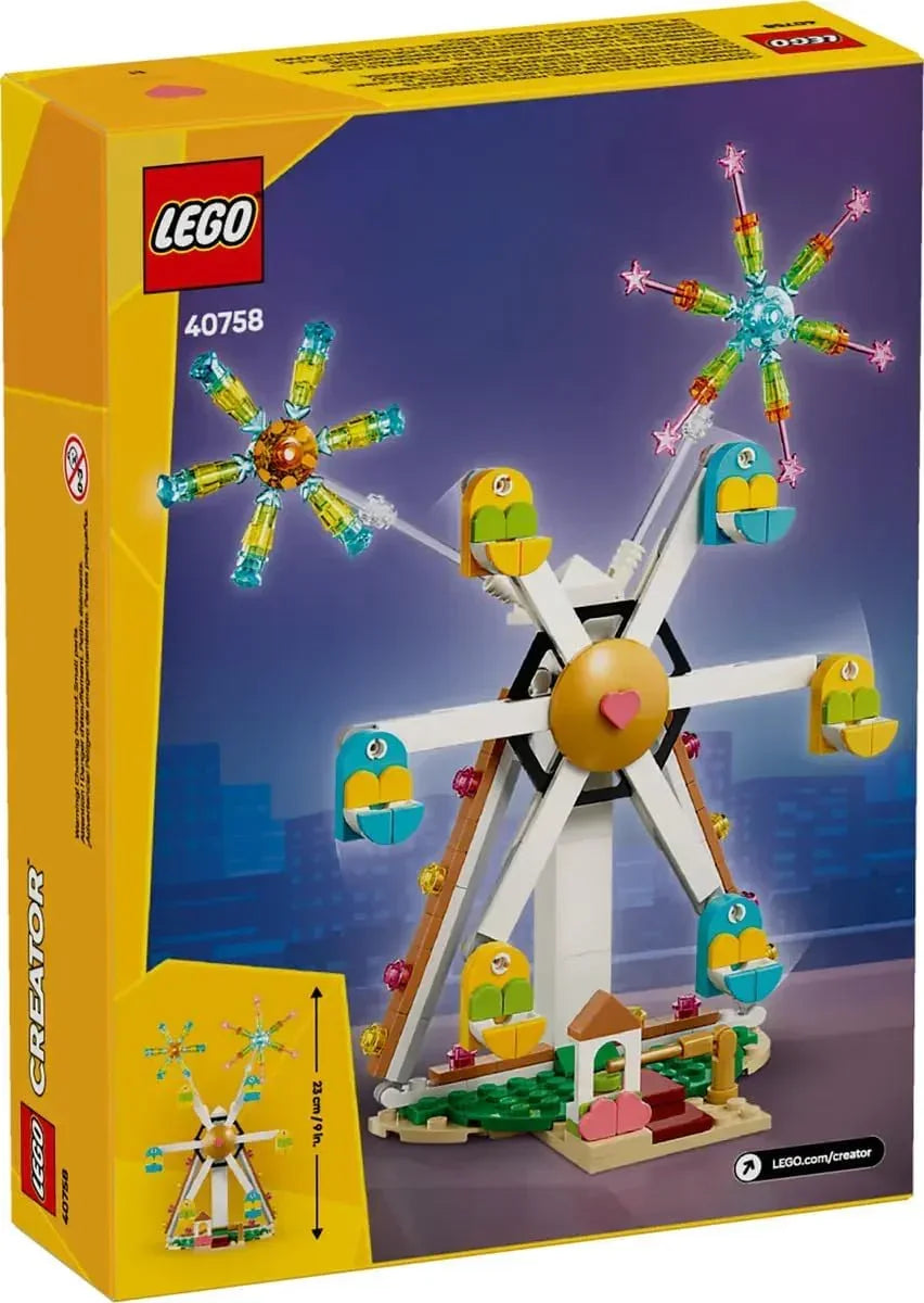 LEGO® Creator 40758 Celebration Ferris Wheel with Fireworks | 230 Pieces | Building Set | Age 8+