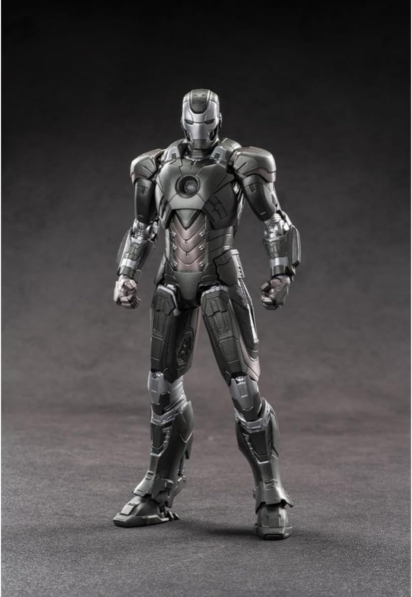 ZD Toys Iron Man MK14 1:10 Scale Non-Light-Up Action Figure | Iron 3 Collectible with Interchangeable Hands & Effect Parts | Model 1906-14