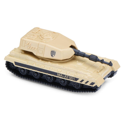 Brave Force Commando Die-Cast Military Vehicles 4-Piece Set – Tank, SUV & Trucks