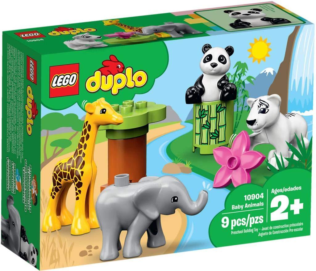 LEGO 10904 Duplo Baby Animals – Educational Building Blocks Set for Toddlers, Animal Learning Toy for Kids 2+ Years