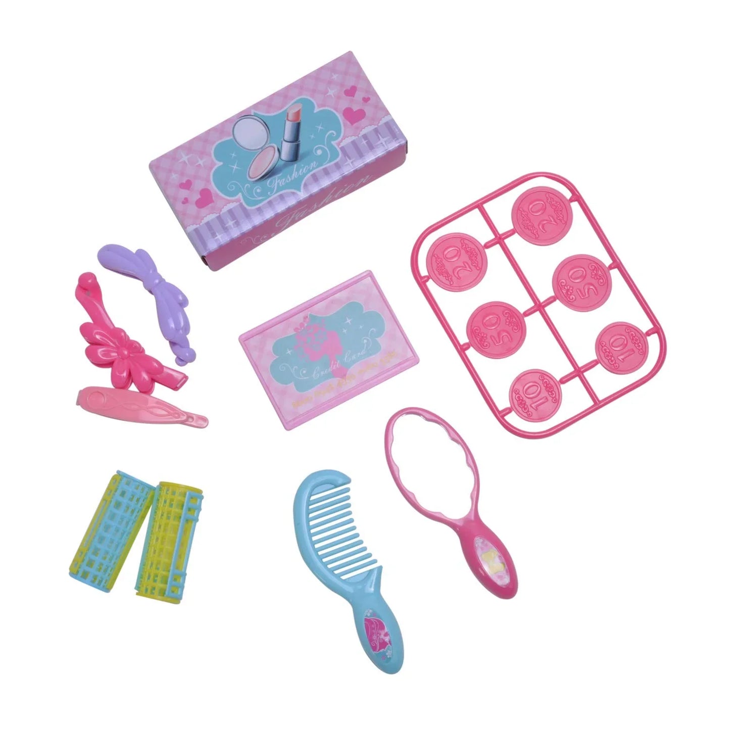 Cash Register Toy for Girls with Calculator & Beauty Accessories (35569) Age 3+