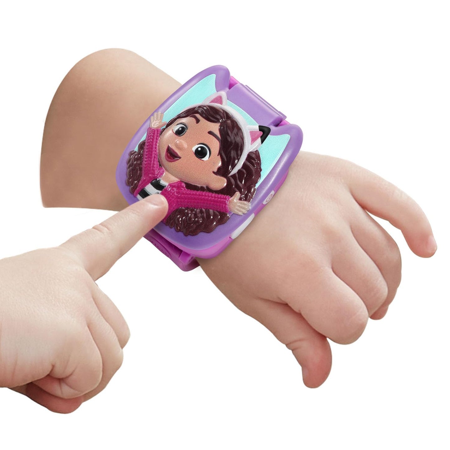 VTech Gabby's Dollhouse Time to Get Tiny Learning Watch | Interactive Kids Digital Watch with Games, Alarm & Clock | Ages 3+
