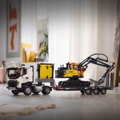 LEGO Technic Volvo FMX Truck & EC230 Electric Excavator 42175 Building Blocks Toys for 10+ Gift for Boys and Girls