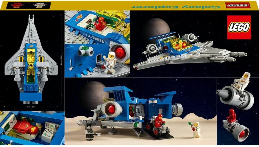 LEGO 10497 Galaxy Explorer Building Kit (1,246 Pieces)