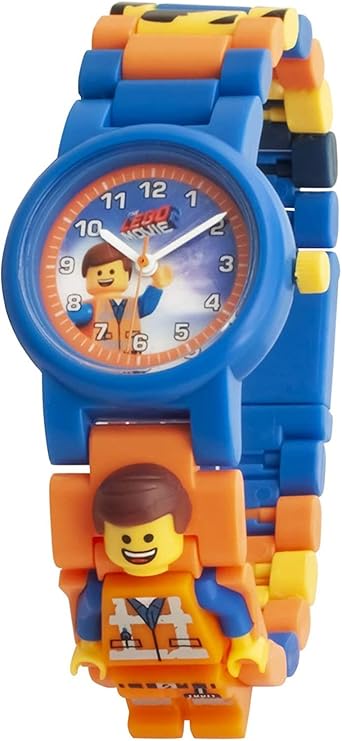 LEGO 8021445 Unisex Child Quartz Watch, Analogue Classic Display and Plastic Strap