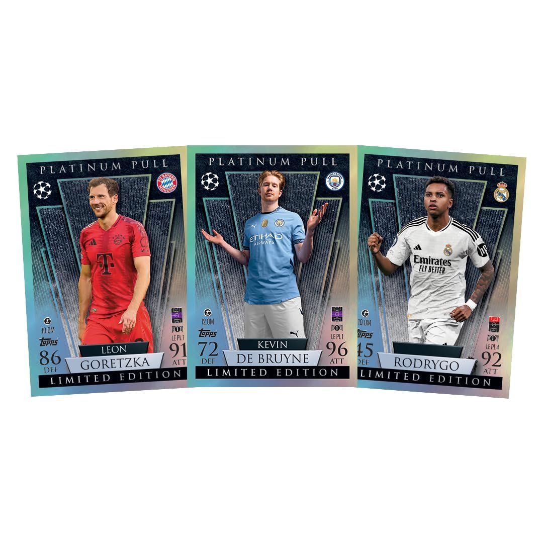 Topps UEFA Champions League Match Attax 24/25 Trading and Collectible Card Game (Flow Pack of 40)