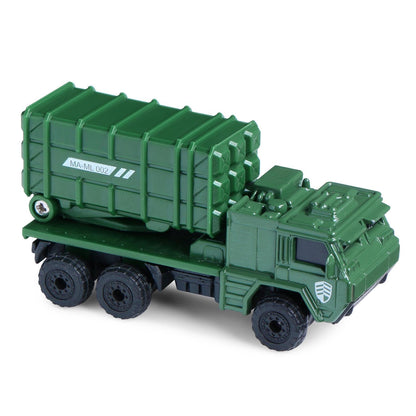 Brave Force Commando Die-Cast Military Vehicles 4-Piece Set – Tank, SUV & Trucks