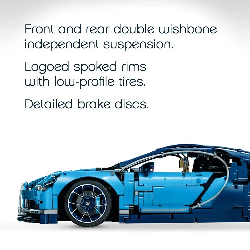 LEGO 42083 Technic Bugatti Chiron , for Adult Collection , Sports Car  (3599 Pieces)