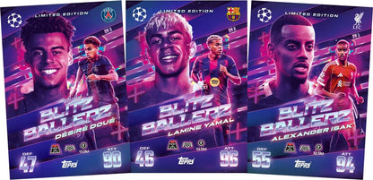 Topps Match Attax EXTRA Mega Tin #3 – UEFA Champions League 2025/26 Trading Card Box