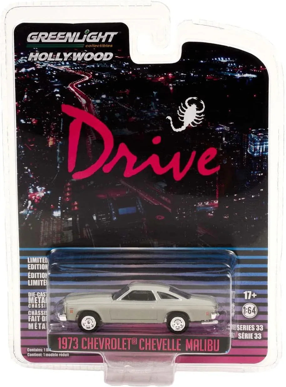 Greenlight Hollywood – Drive (Movie) 1973 Chevrolet Chevelle Malibu Die-Cast Car (1:64 Scale) - Jaiman Toys