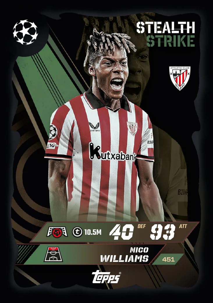 Topps UCC Match Attax 2025/26 Trading & Collectible Card Game (Booster Tin 1 - World Beaters)