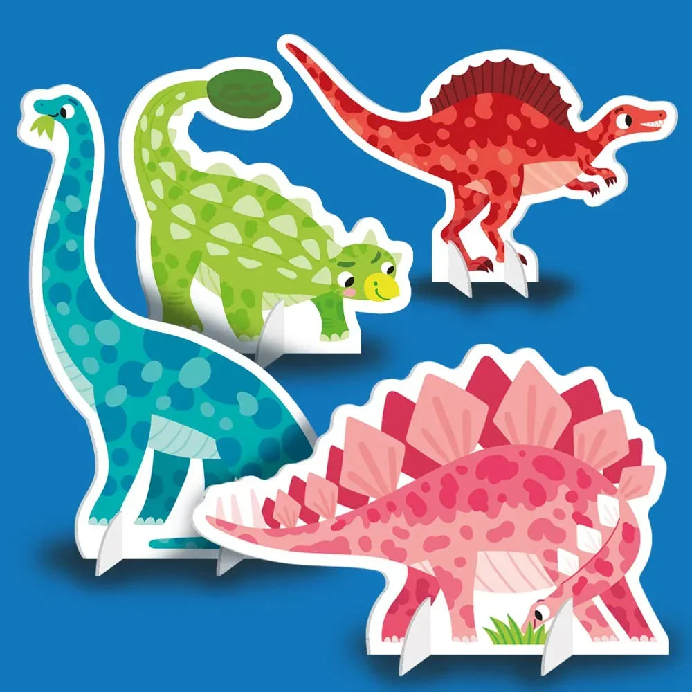 Build and Play Dinosaurs | Interactive Build & Play Activity Kit for Kids (Paperback)