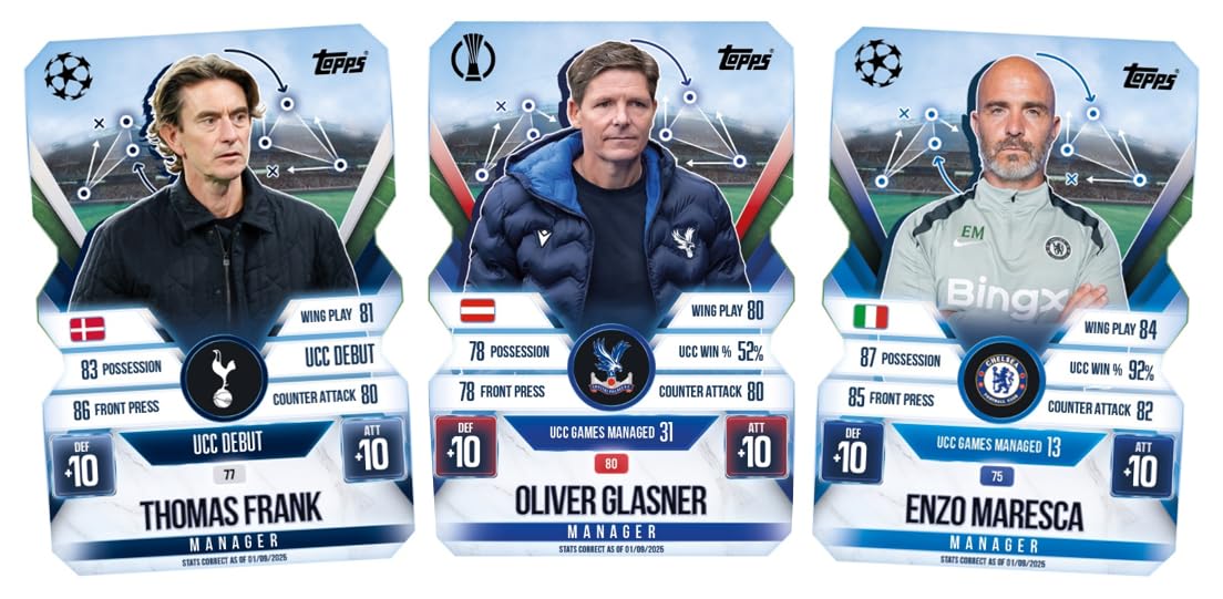 Topps UCC Match Attax Extra 2026 Trading and Collectible Card Game (Mega Tin #2)