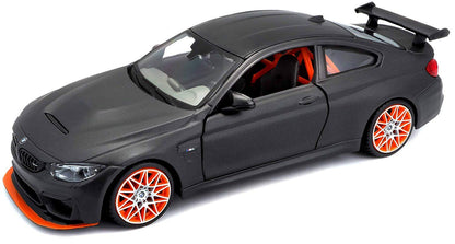 Maisto Metal 1/24 Scale Compatible with BMW M4 GTS, Pack of 1, Matte Grey