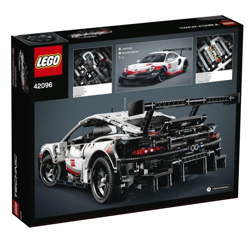 LEGO Technic Porsche 911 RSR 42096-Construction Kit (1580 Pcs) from LEGO ,Multicolor