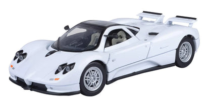 Motormax Pagani Zonda C12 Coupe White 1/18 Model Car with or without Individual Number Plate - Jaiman Toys