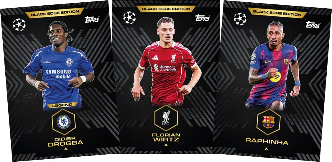 Topps Match Attax EXTRA Mega Tin #3 – UEFA Champions League 2025/26 Trading Card Box