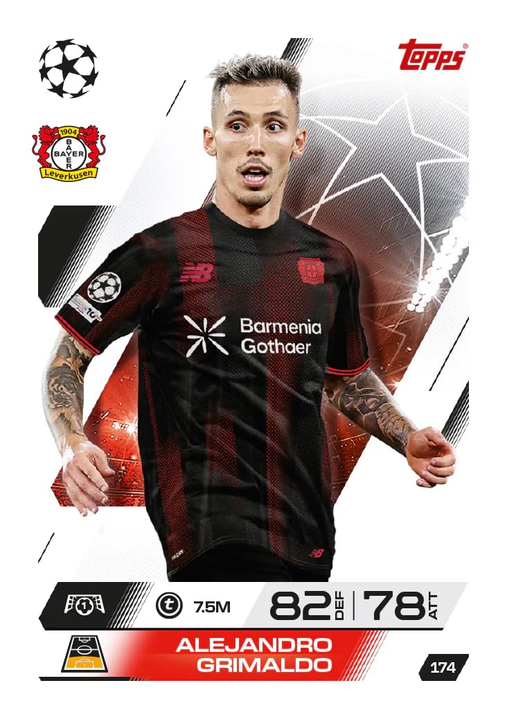 Topps UCC Match Attax 2025/26 Trading & Collectible Card Game (Booster Tin 2 - Global GOALSCORERS)