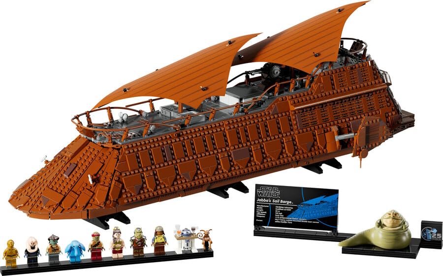 LEGO 75397! Epic Escape on Jabba's Sail Barge – LEGO Star Wars Adventure Awaits