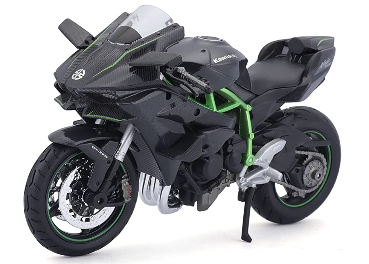 Maisto 1:12 Kawasaki Ninja H2R Die-Cast Motorcycle Model | Kawasaki Superbike Collectible