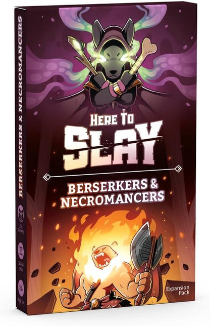 Here to Slay Berserker & Necromancer Expansion Board Game - Jaiman Toys