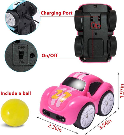 Magic Induction 2.4GHz RC Car for Kids – Intelligent Sensor Stunt Car with Chase & Follow Modes, Music, LED Lights & Rechargeable Battery
