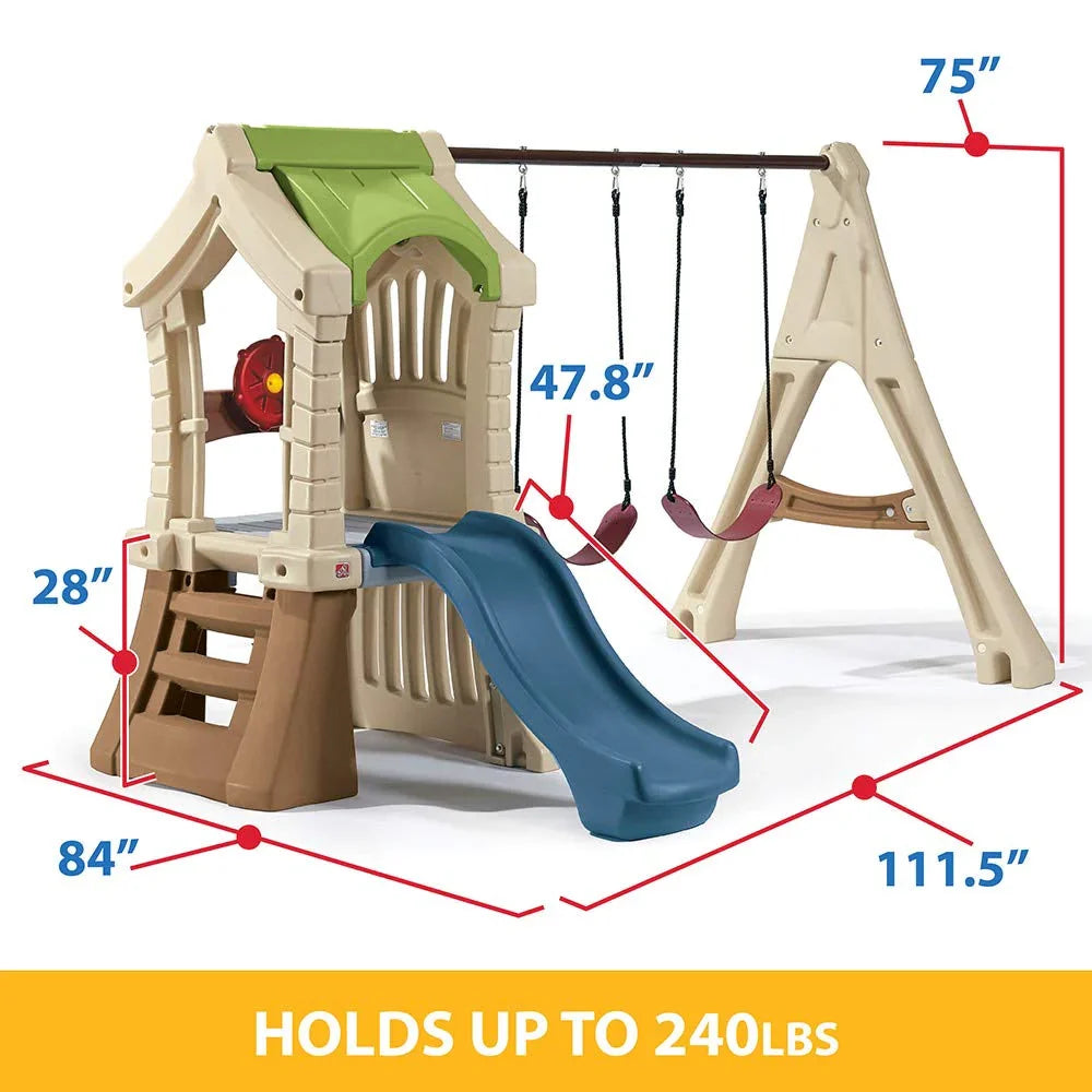 Step2 Play Up Gym Set – Multi-Color Indoor/Outdoor Kids Activity Center