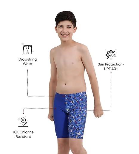 Speedo Boy's Endura Brite Digital Print Jammer - Jaiman Toys