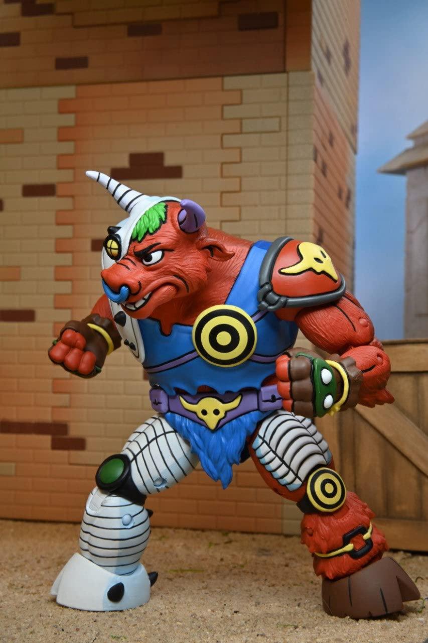 NECA Teenage Mutant Ninja Turtles Cartoon Dirtbag & Groundchuck 2-Pack 7-Inch (18cm) Action Figures - Jaiman Toys