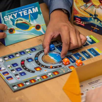 Sky Team Board Game – 2-Player Cooperative Strategy Game - Jaiman Toys