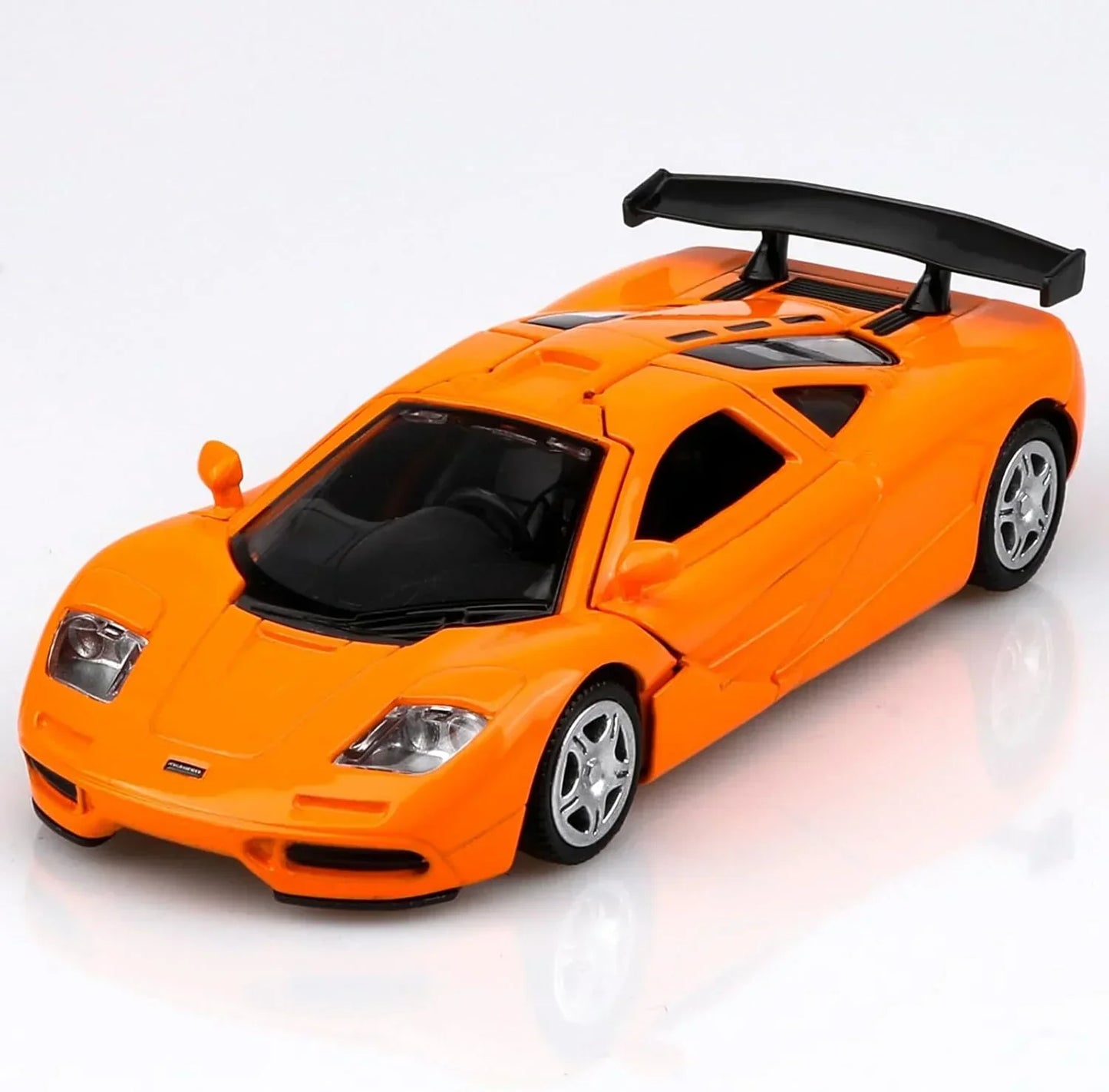RMZ City McLaren F1 1:36 Die-Cast Model Car | Pull Back & Go | Openable Doors