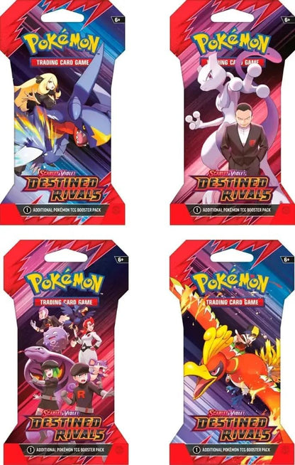 Pokemon Scarlet & Violet Destined Rivals Sleeve Booster- 1 Pack Assorted