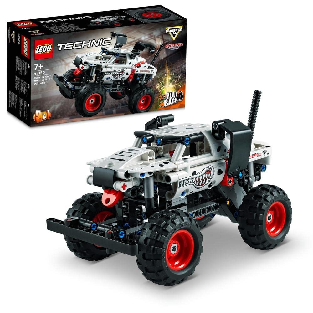 (Box Damage)LEGO Technic Monster Jam Monster Mutt Dalmatian 42150 Building Toy Set (244 Pcs)