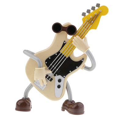 Music Box,Violin Style Dancing Figure Cartoon Gentleman | For Gift & Home Decorative Musical Guitar-Size-20CM
