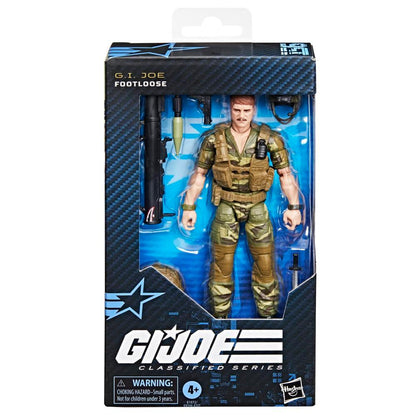 G.I. Joe Classified Series #156 Footloose 6-Inch Action Figure with 8 Accessories - Jaiman Toys