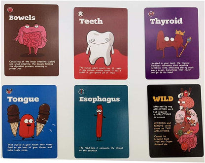 Organ Attack : Human Organ Attack Card Game - Jaiman Toys