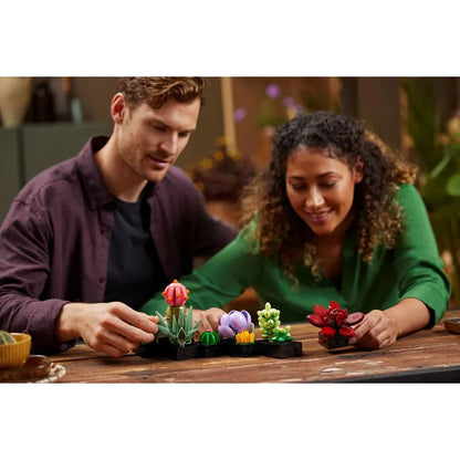 LEGO 10309 Succulents Plant Decor Building Kit For The Kids Age 18+ (771 Pieces) - Botanical Collection