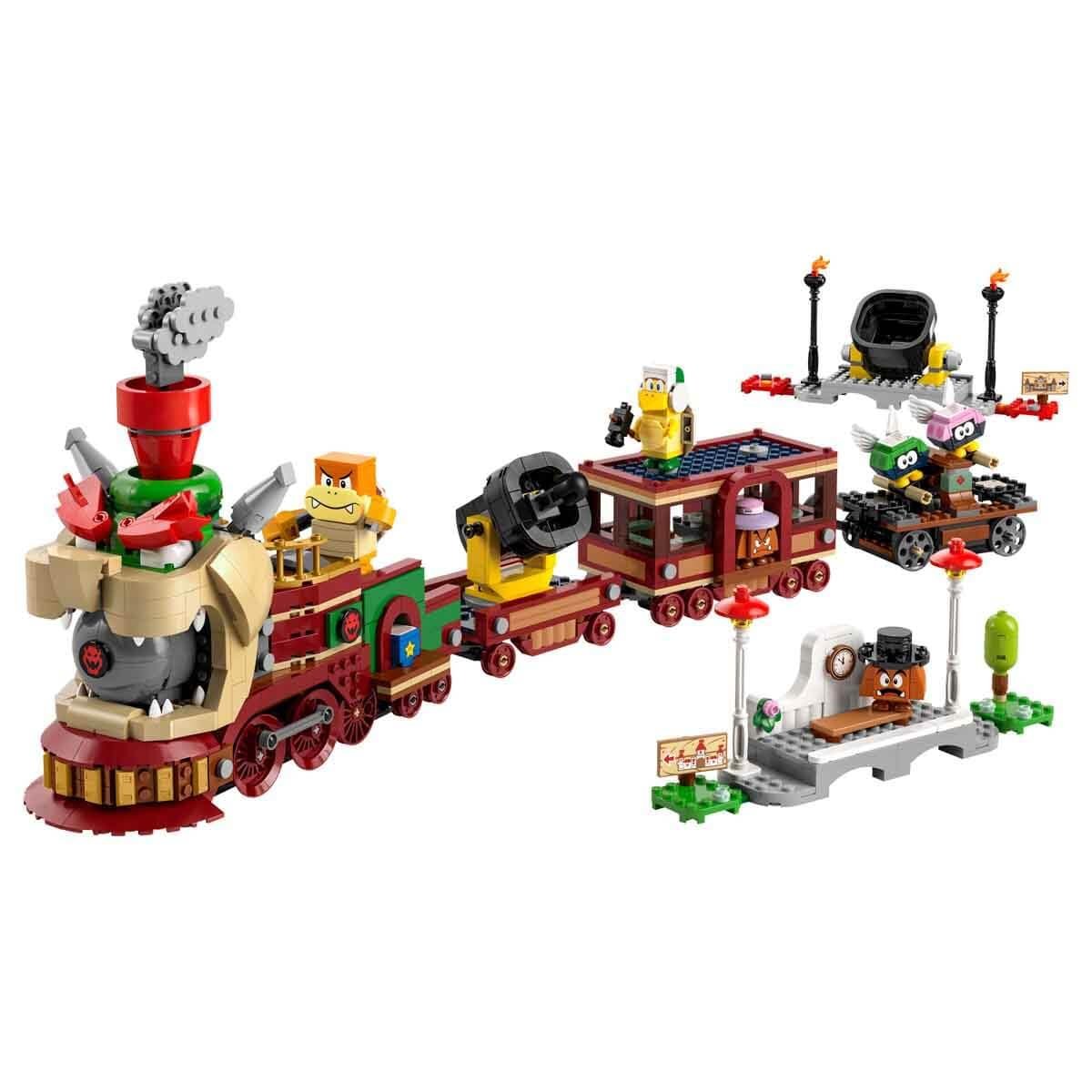 LEGO 71437 Super Mario Bowser Express Adventure Train – Build, Play &amp; Collect with 6 Iconic Nintendo Characters!