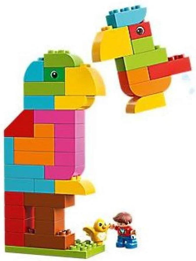 LEGO 10887 Duplo Creative Fun  (120 Pcs) – Educational Building Blocks Set for Preschool Kids