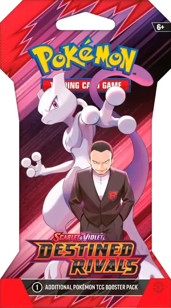 destined rivals card sleeves Pokemon Scarlet & Violet Destined Rivals Sleeve Booster- 1 Pack Assort – Jaiman Toys