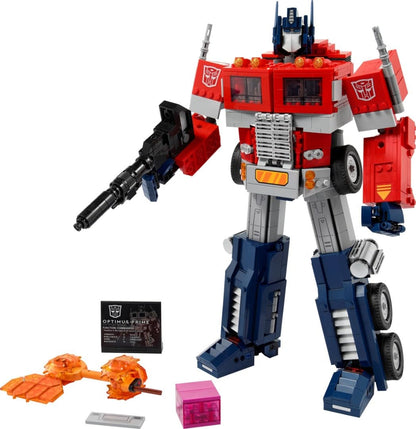 LEGO 10302! Optimus Prime Building Kit (1,508 Pieces)