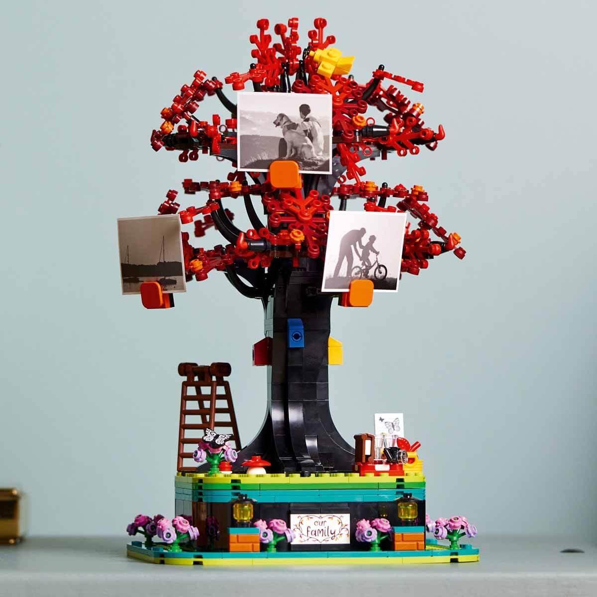 LEGO 21346 Ideas Family Tree Building Blocks Toy Set, Gift for Adults (1040 Pieces)-Botanical Collection