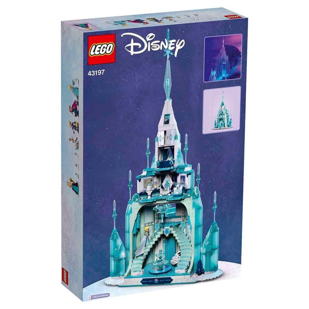 LEGO 43197 Disney Princess Palacio de Hielo – Enchanting Frozen Castle Set