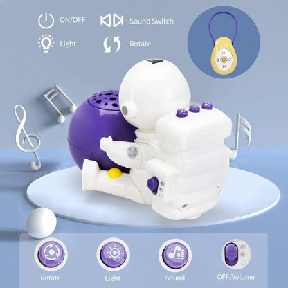 Space Travel Crib Mobile with Music and Lights, Baby Mobile for Crib - Jaiman Toys