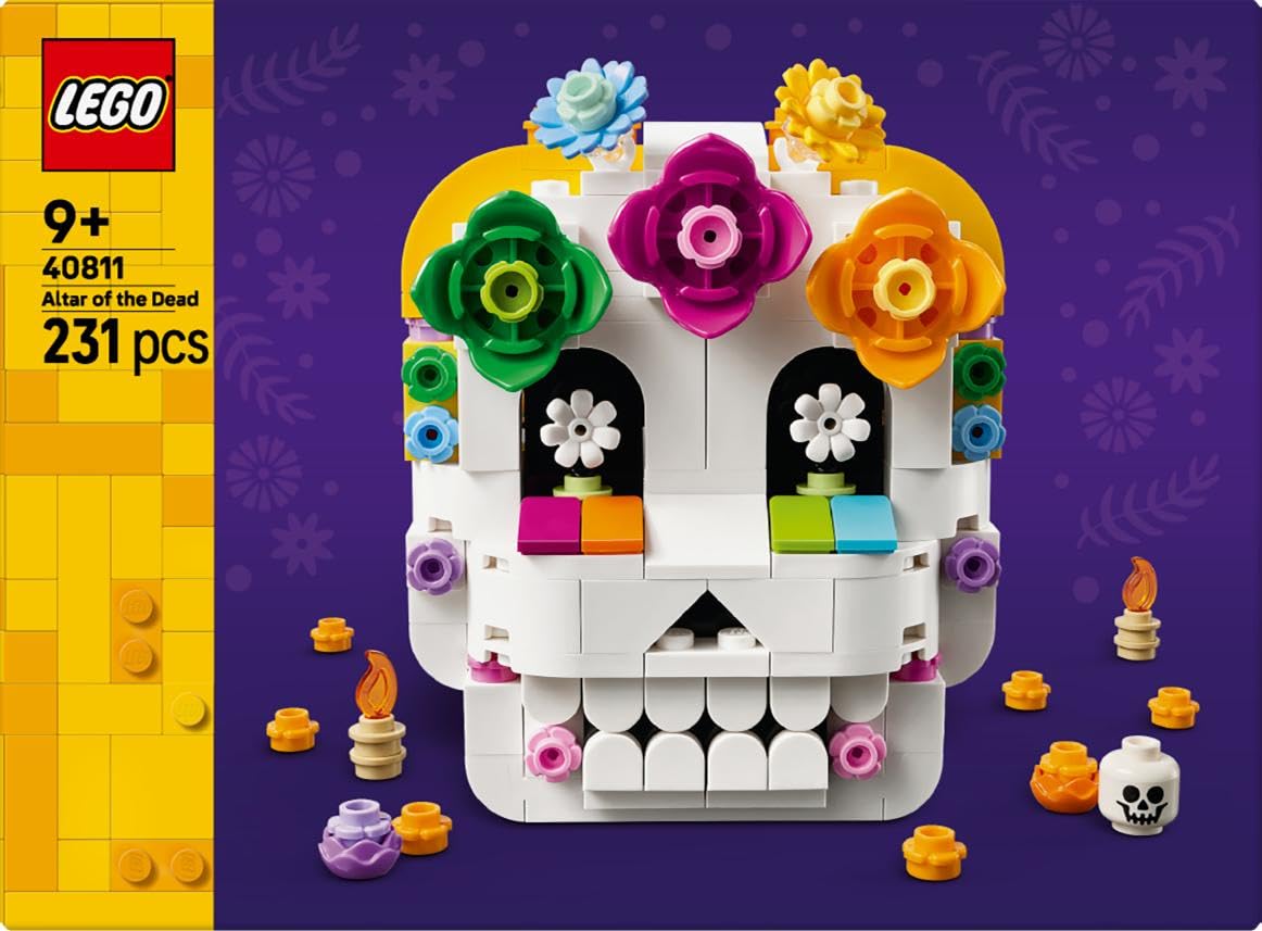 LEGO® Altar of the Dead 40811 Día de los Muertos Decor, 231 Pieces