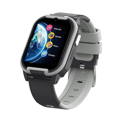 Spiky Gnome 4G Video Calling Smartwatch for Kids – Pink | GPS, SOS, HD Camera- 3 Color Options