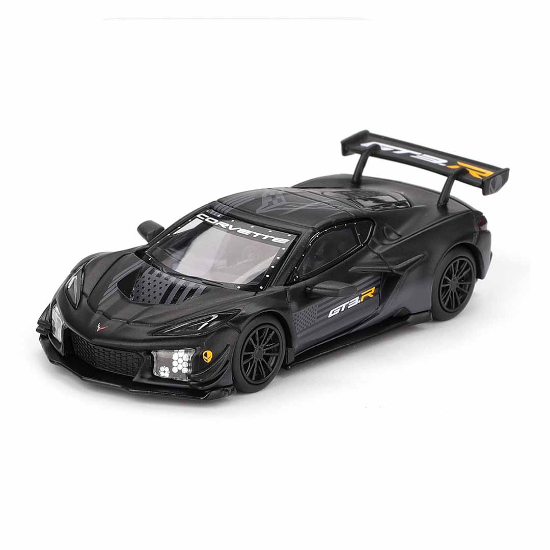 MINI GT 1:64 Chevrolet Corvette Z06 GT3.R Road America Test Car Die-Cast Model Car