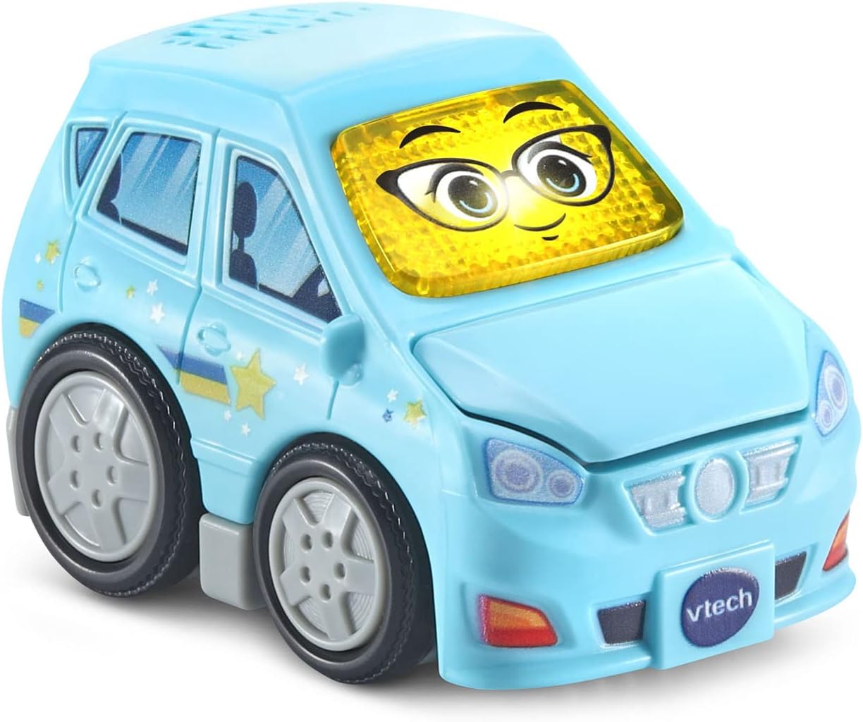 VTech Go! Go! Smart Wheels Family Adventure 2-Pack | Interactive SmartPoint Family Car & Pickup Truck with Lights, Sounds & Educational Phrases for Toddlers